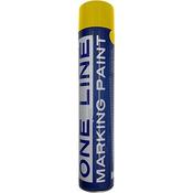 One Line Yellow Line Marker Paint Spray 750ml (Pack of 12) image