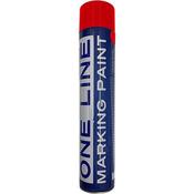 One Line Red Line Marker Paint Spray 750ml (Pack of 12) image