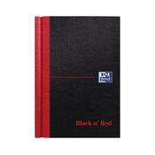 Black n' Red Casebound Hardback Notebook 192 Pages A6 (Pack of 5) 100080429