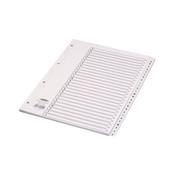 Concord Classic Index A-Z 26-Part A4 White Board Mylar Tabs 04501/CS45