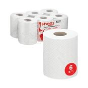 WypAll L10 Food and Hygiene Centrefeed Paper Rolls 1 Ply White (Pack of 6) 6222 image