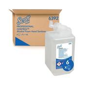 Scott Alcohol Foam Hand Sanitiser 1L (Pack of 6) 6392 image