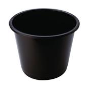Q-Connect Waste Bin 14 Litre Black CP025KFBLK