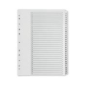 Q-Connect 1-31 Index Multi-punched Polypropylene White A4 KF01357