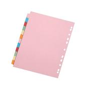 Q-Connect 12-Part Subject Divider Multi-Punched A4 (Pack of 20) KF01515Q