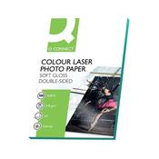 Q-Connect White A4 Soft Gloss Photo Paper 210gsm (100 Pack) KF01935 image