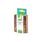 Q-Connect Drawing Pin Solid Head 10x120 (Pack of 1200) KF02018Q