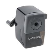Q-Connect Desktop Pencil Sharpener Black (Autostop feature prevents over sharpening) KF02291