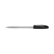 Q-Connect Stick Grip Ballpoint Pen Medium Black (Pack of 20) KF02457