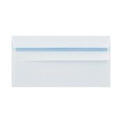 Q-Connect DL Envelopes Plain Wallet Peel and Seal 100gsm White (500 Pack) 1P04