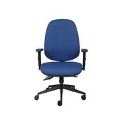 Cappela Rise High Back Posture Chair 652x545x820mm Blue KF03494