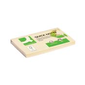 Q-Connect Quick Notes Recycled 76x127mm Yellow (Pack of 12) KF05610