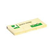 Q-Connect Quick Notes 38 x 51mm Yellow (12 Pack) KF10500