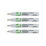 Q-Connect Chalk Markers Medium Tip White (Pack of 4) KF16282