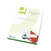 Q-Connect Multipurpose Labels 99.1x67.7mm 8 Per Sheet White (800 Pack) KF26055