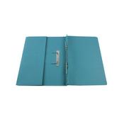 Q-Connect Transfer Pocket File 38mm Capacity Foolscap Blue (Pack of 25) KF26094 image