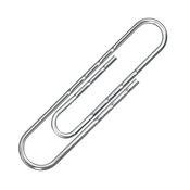 Q-Connect Round Wavy Paperclips 77mm Pack of 100 KF27004