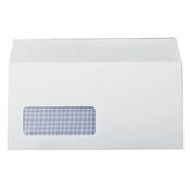Q-Connect DL Envelopes Window Self Seal 100gsm White (Pack of 1000) 7138 image