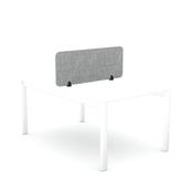 5 Star Desk Mounted PET Screen 1190x400mm Grey KF70118