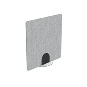 5 Star Floorstanding PET Screen 1200x1200mm Grey KF70133 image