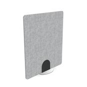 5 Star Floorstanding PET Screen 1200x1400mm Grey KF70136