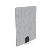 5 Star Floorstanding PET Screen 1200x1600mm Grey KF70139