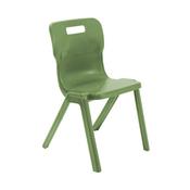 Titan One Piece Classroom Chair Size 6 470x530x805mm Forest KF70517