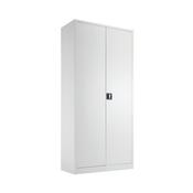 Talos Double Door Stationery Cupboard 920x420x1950mm White KF78757