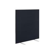 Jemini Floor Standing Screen 1600x25x1200mm Black KF79009 image