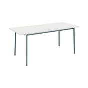 5 Star Modara Multipurpose Table 1800x800x730mm White/Silver KF79855 image