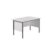 5 Star Modara Rectangular Desk 1200x750x730mm White KF800002