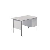 5 Star Modara Desk 3 Drw Fixed Pedestal 1200x730mm White KF800043 image