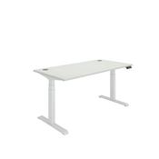 Polaris Dual Motor Sit/Stand Desk 1600x800 White/White KF800133