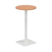 5 Star Forge High Round Table 600mm Beech/White KF800158 image
