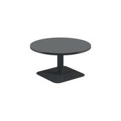 5 Star Forge Low Round Table 800mm Black/Black KF800169
