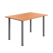 5 Star Modara Rectangular Meeting Table 1200x800x730mm Beech KF800235 image