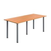 5 Star Modara Rectangular Meeting Table 1800x800x730mm Beech KF800238 image