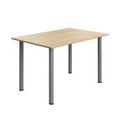 5 Star Modara Rectangular Meeting Table 1200x800x730mm Oak KF800258