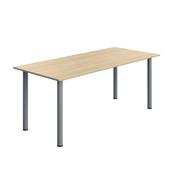 5 Star Modara Rectangular Meeting Table 1800x800x730mm Oak KF800261
