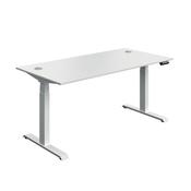 5 Star Modara DM Sit/Stand Height Adj Desk 1600x800 Wht KF800346 image
