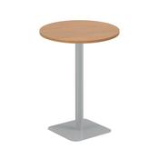5 Star Forge High Round Table 800mm Nova Oak/Silver KF800361 image
