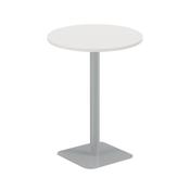 5 Star Forge High Round Table 800mm White/Silver KF800362 image