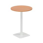 5 Star Forge High Round Table 800mm Beech/White KF800364 image