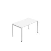 Jemini One Person Bench Desk 1600x800mm White KF800680 image