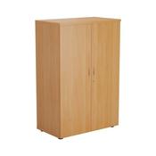 First Wooden Storage Cupboard 800x450x1200mm Beech KF820901 image
