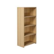 5 Star Modara Bookcase 3 Shelves 750x400x1600mm Oak KF822127 image