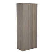 Jemini Wooden Cupboard 800x450x2000mm Grey Oak KF822961 image