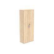 Astin 2 Door Cupboard Lockable 800x400x1980mm Canadian Oak KF823971
