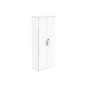 Astin 2 Door Cupboard Lockable 800x400x1980mm Arctic White KF824022