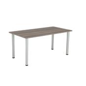 Jemini Rectangular Meeting Table 1600x800x730mm Grey Oak KF840196 image